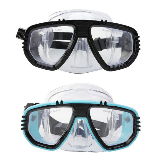 Sportx volwassenen zwemmasker 3 sterren assorti