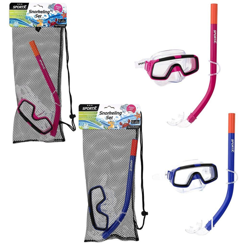 Afbeelding laden in galerijviewer, Sportx kids snorkelset 3 sterren assorti
