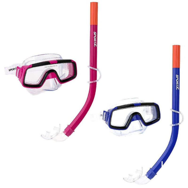 Afbeelding laden in galerijviewer, Sportx kids snorkelset 3 sterren assorti
