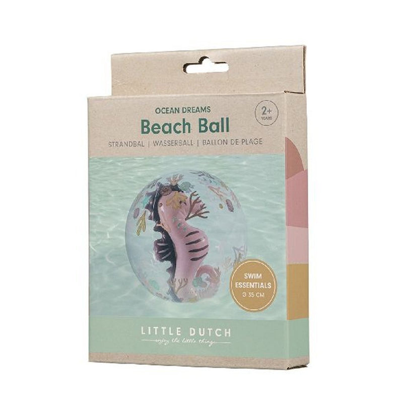 Afbeelding laden in galerijviewer, Little dutch strandbal 3d figuur ocean dreams roze
