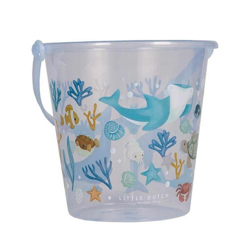 Afbeelding laden in galerijviewer, Little dutch ocean dreams emmer 19 cm blauw
