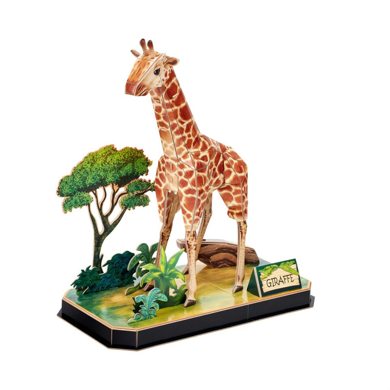 Afbeelding laden in galerijviewer, Cubic fun 3d puzzel giraffe 43 stukjes

