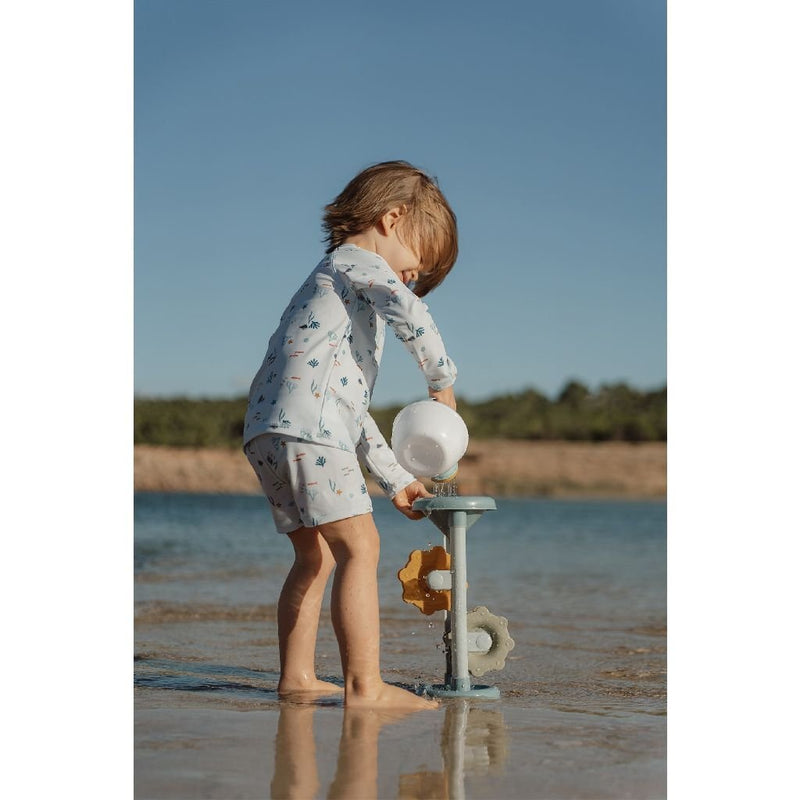 Afbeelding laden in galerijviewer, Little dutch zand watermolen ocean dreams blauw
