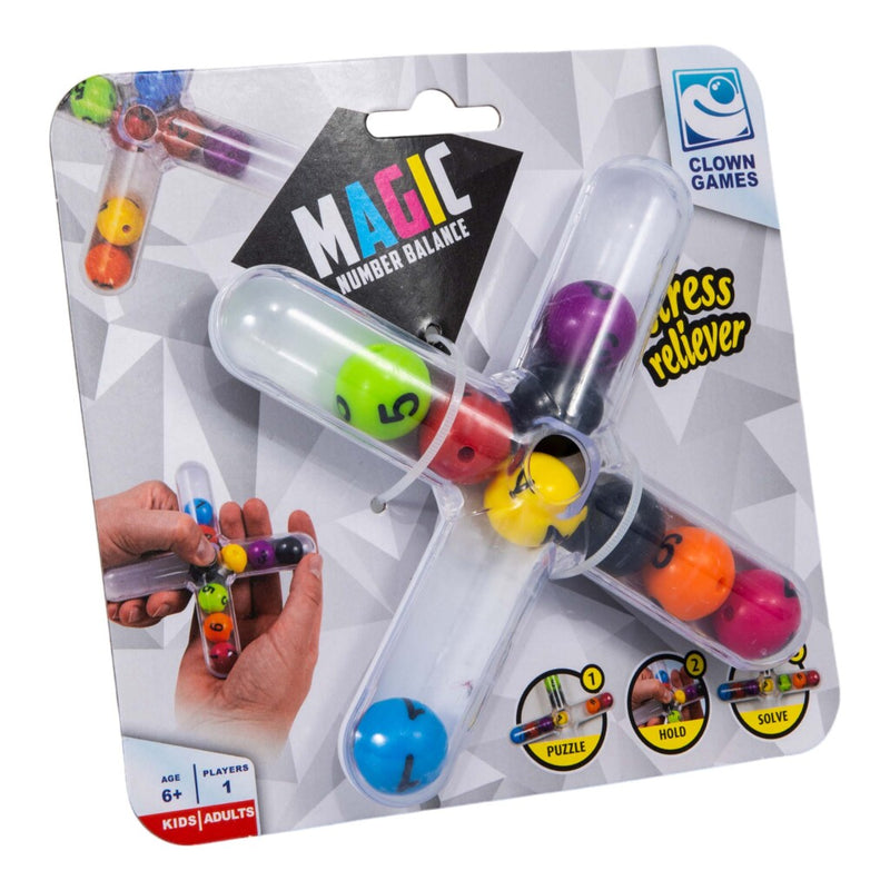 Afbeelding laden in galerijviewer, Clown games clown magic puzzle number balance game
