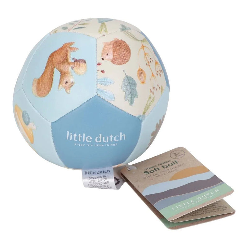 Afbeelding laden in galerijviewer, Rubo toys little dutch forest friends softbal 10 cm blauw
