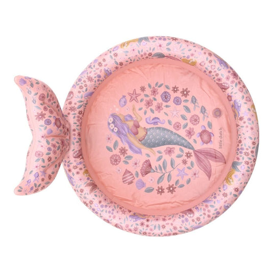 Little dutch dreamy mermaid zwembad met staart 80 cm roze