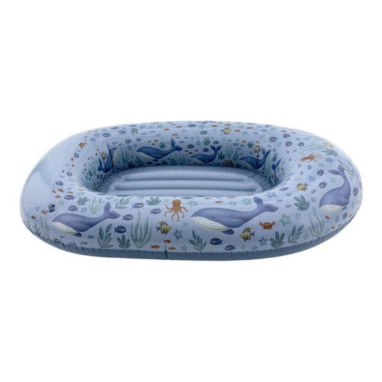 Little dutch ocean world bootje 100x67 cm blauw