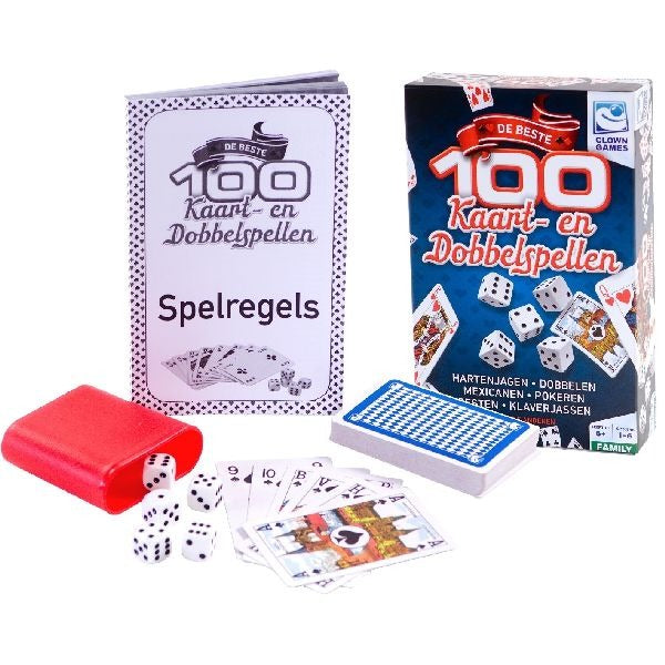 Afbeelding laden in galerijviewer, Clown games 100 kaart dobbel spellen
