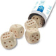 Merkloos outdoor play houten mega dobbelstenen