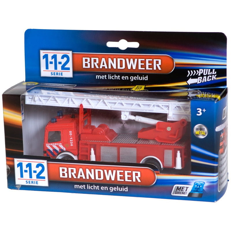 Afbeelding laden in galerijviewer, 112 112 Brandweer + Licht + Geluid 15cm
