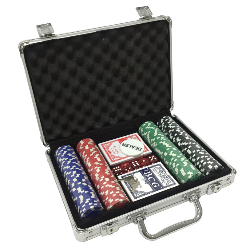 Afbeelding laden in galerijviewer, Clown games poker set in aluminium koffer

