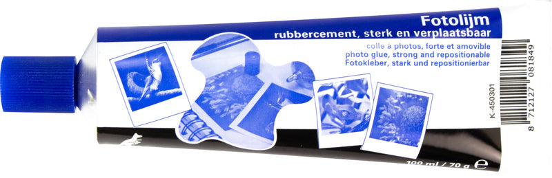 Afbeelding laden in galerijviewer, Kangaro k-450301 fotolijm 100 ml rubbercement tube in doosje
