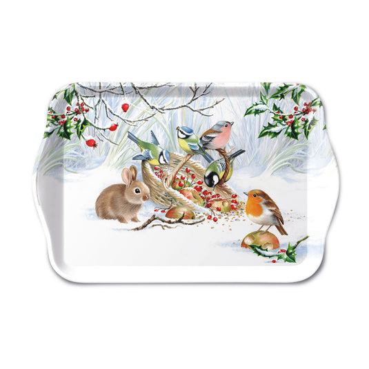 Ambiente dienblad winterwereld 21x13 cm