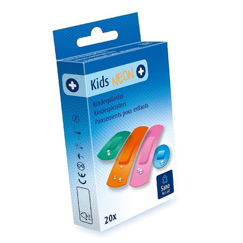 Afbeelding laden in galerijviewer, Sana first aid kids pleisterstrips 20 stuks
