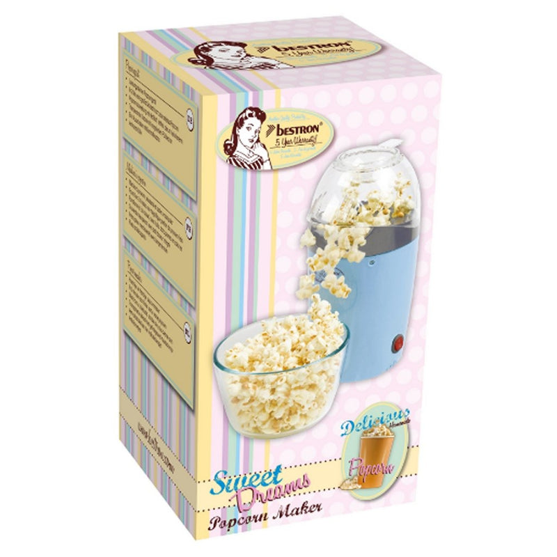 Afbeelding laden in galerijviewer, Bestron apc1007 popcornmaker 1200w blauw
