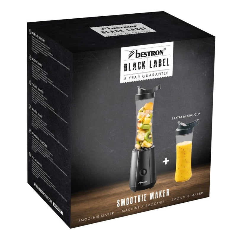 Afbeelding laden in galerijviewer, Bestron asmx300bl smoothie maker zwart
