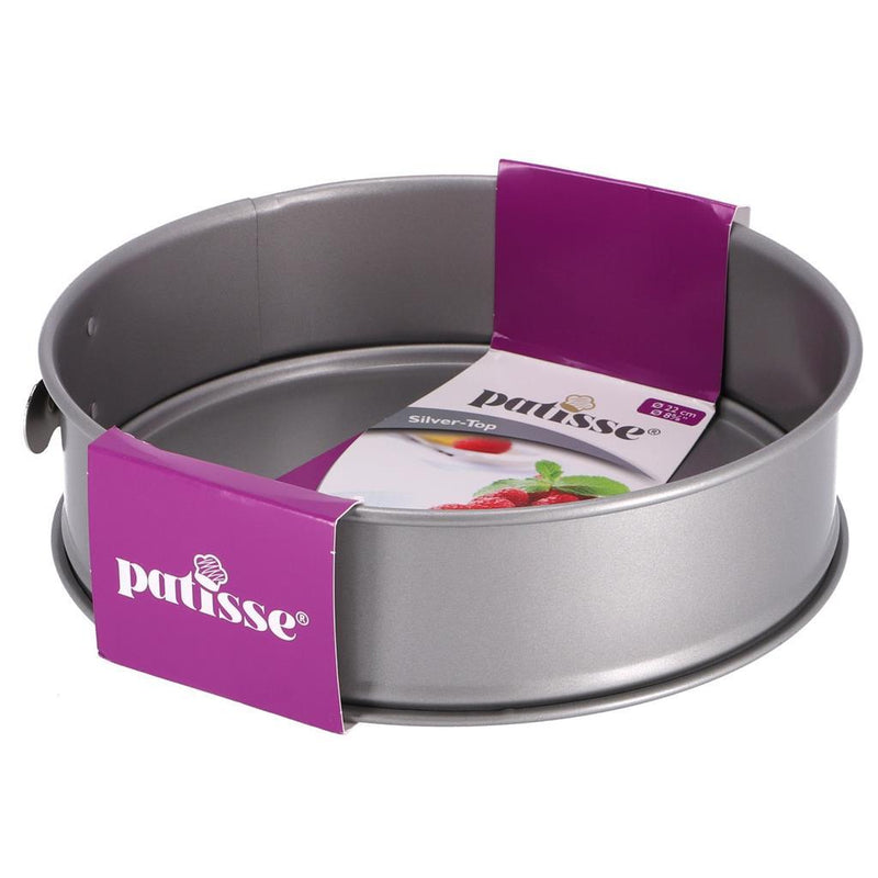 Afbeelding laden in galerijviewer, Patisse springvorm 22 cm zilver
