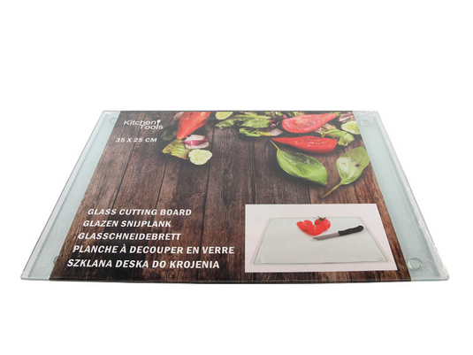 Snijplank glas 25x35cm