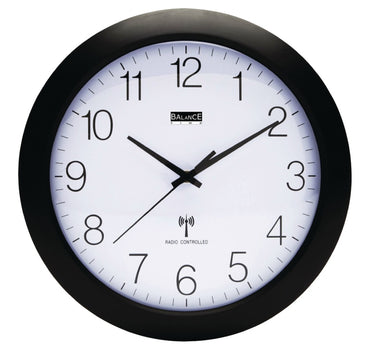Balance balance 506411 zendergestuurde wandklok 30 cm