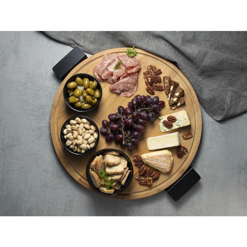 Afbeelding laden in galerijviewer, Gusta Gusta Houten Serveerplank Lazy Susan 42 cm

