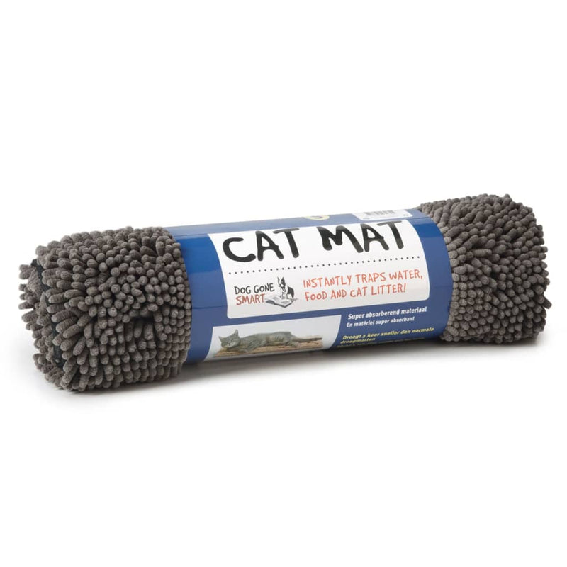Afbeelding laden in galerijviewer, DOG GONE SMART DOG GONE SMART Droogloopmat voor katten 60x40 cm grijs

