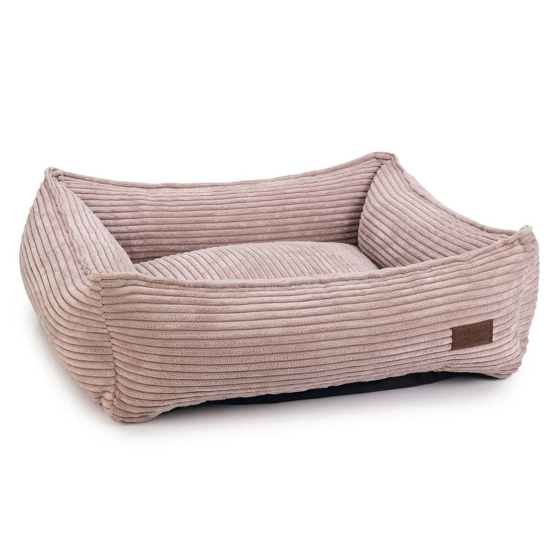 Afbeelding laden in galerijviewer, Designed by Lotte Designed by Lotte Hondenmand geribbeld 65x60x20 cm roze
