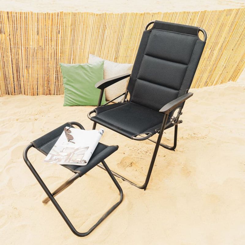 Afbeelding laden in galerijviewer, Travellife Travellife Klapstoel Barletta Compact zwart
