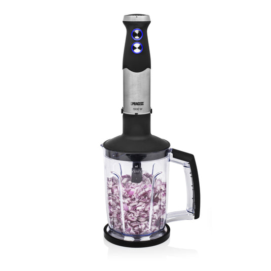 Princess 221221 staafmixerset zwart rvs