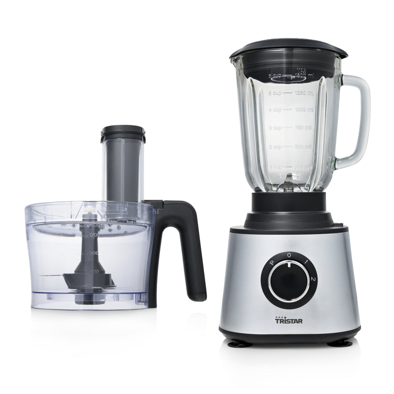 Afbeelding laden in galerijviewer, Tristar Tristar MX-4823 Food Processor RVS Zwart
