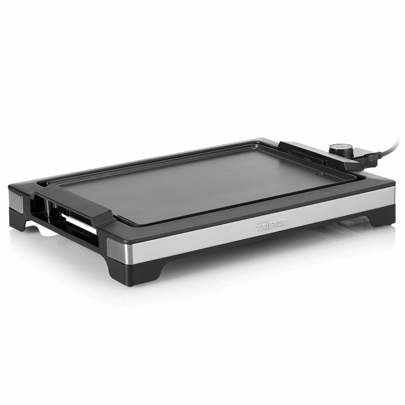 Afbeelding laden in galerijviewer, Tristar Tristar Bakplaat elektrisch 2000 W 37x25 cm zwart
