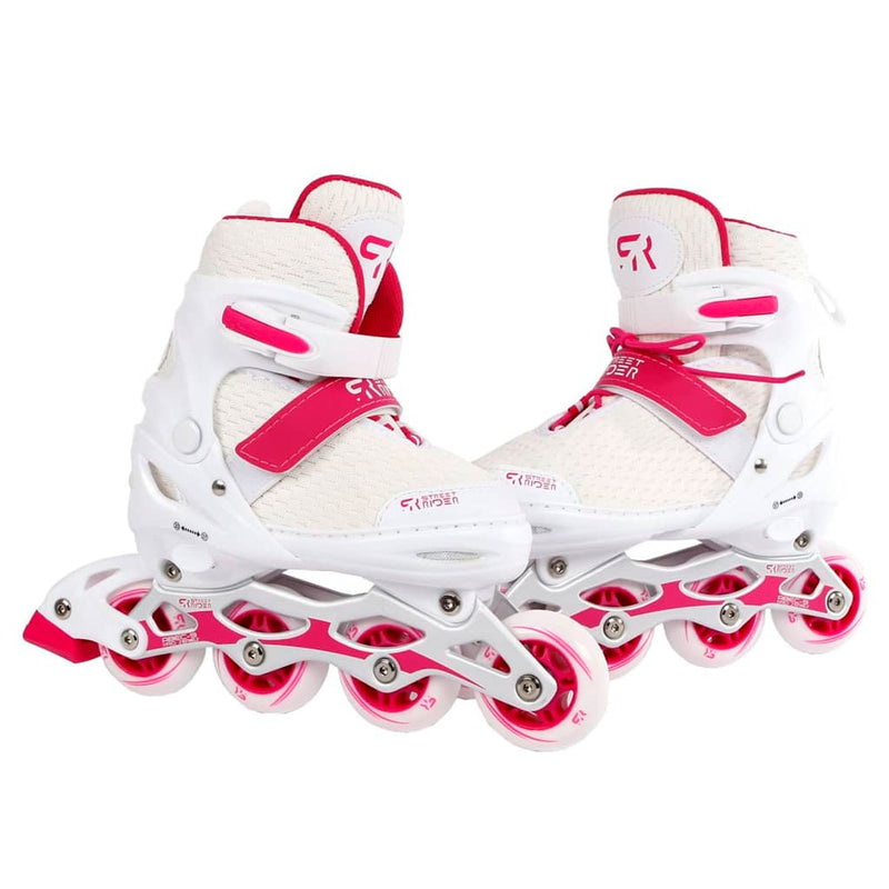 Afbeelding laden in galerijviewer, Street Rider Street Rider Inlineskates verstelbaar maat 33-37 wit
