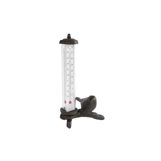 Buitenthermometer vogel 11,5x9,5x19cm