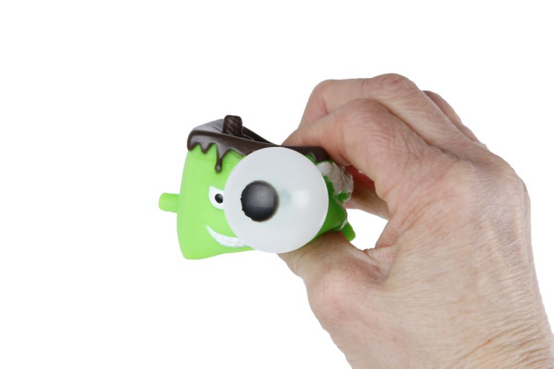 Afbeelding laden in galerijviewer, Brainboooom blokmonsters met uitpuilende ogen 6cm 8ass
