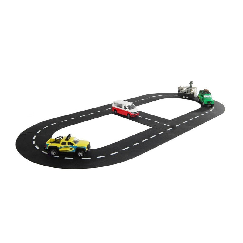 Afbeelding laden in galerijviewer, Kids globe autobaan wegdelen puzzel 18-delig 307,5cm
