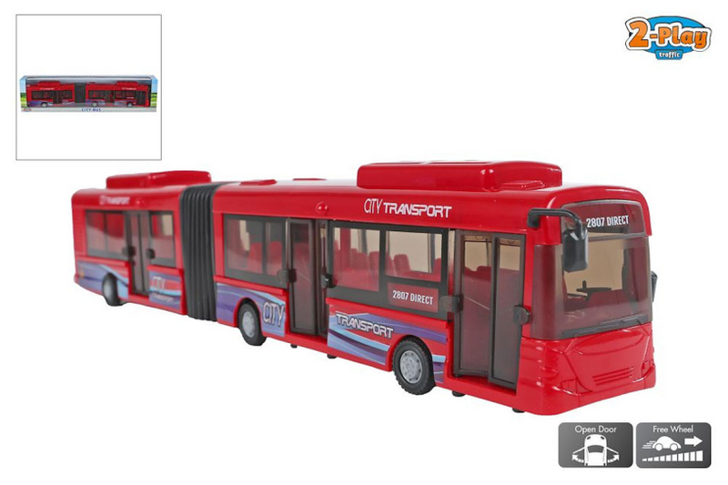Afbeelding laden in galerijviewer, 2-play gelede bus 39cm
