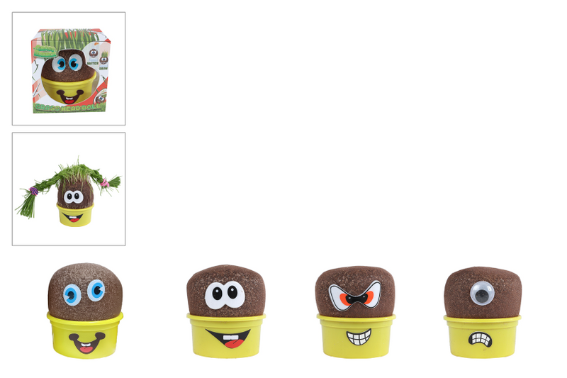 Afbeelding laden in galerijviewer, Van manen veenendaal bv grasvriendjes mini monsters 7,5x7,5cm 4ass
