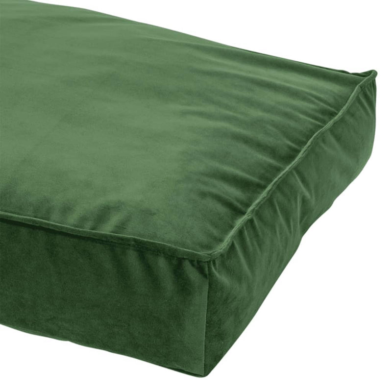 Afbeelding laden in galerijviewer, Madison hondenkussen velvet 120x90x15 cm groen
