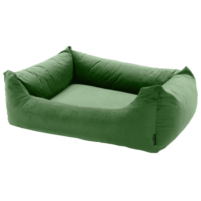 Afbeelding laden in galerijviewer, Madison hondenbed velvet 100x80x25 cm groen
