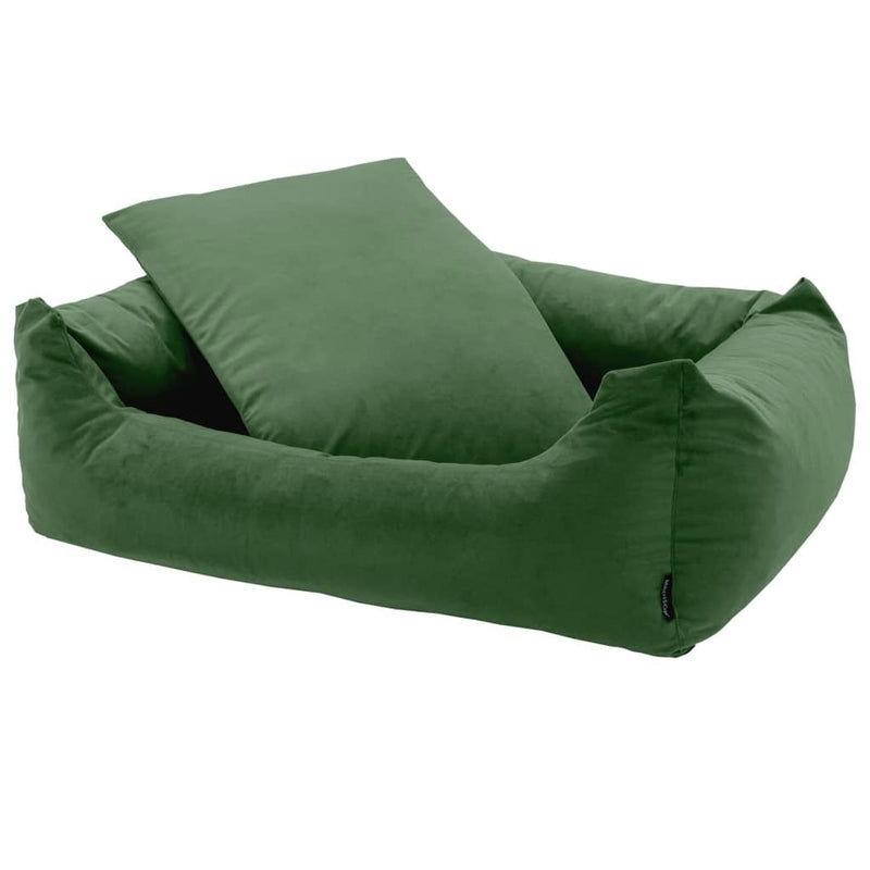 Afbeelding laden in galerijviewer, Madison hondenbed velvet 120x95x28 cm groen
