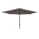 Madison parasol elba 300 cm taupe