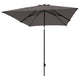 Madison parasol moraira 230x230 cm taupe