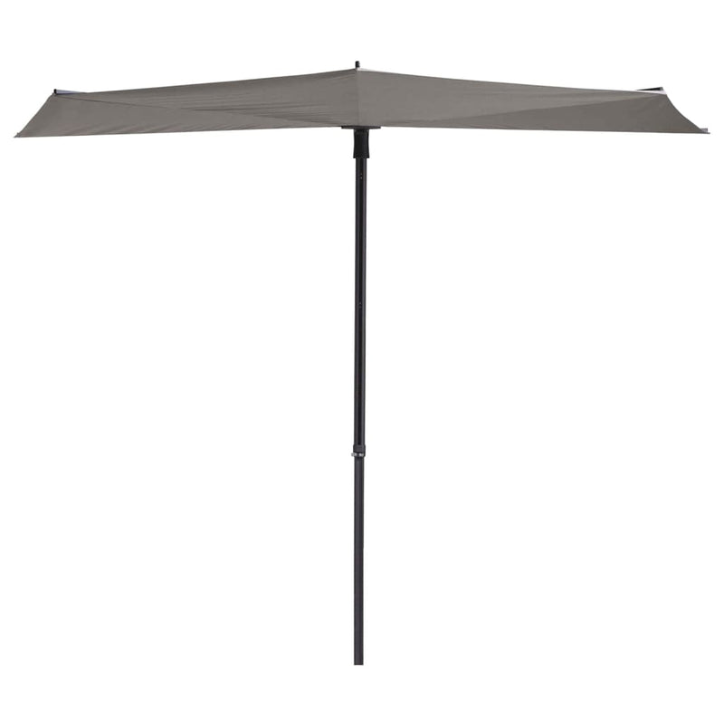 Afbeelding laden in galerijviewer, Madison balkonparasol sun wave 270x150 cm lichtgrijs
