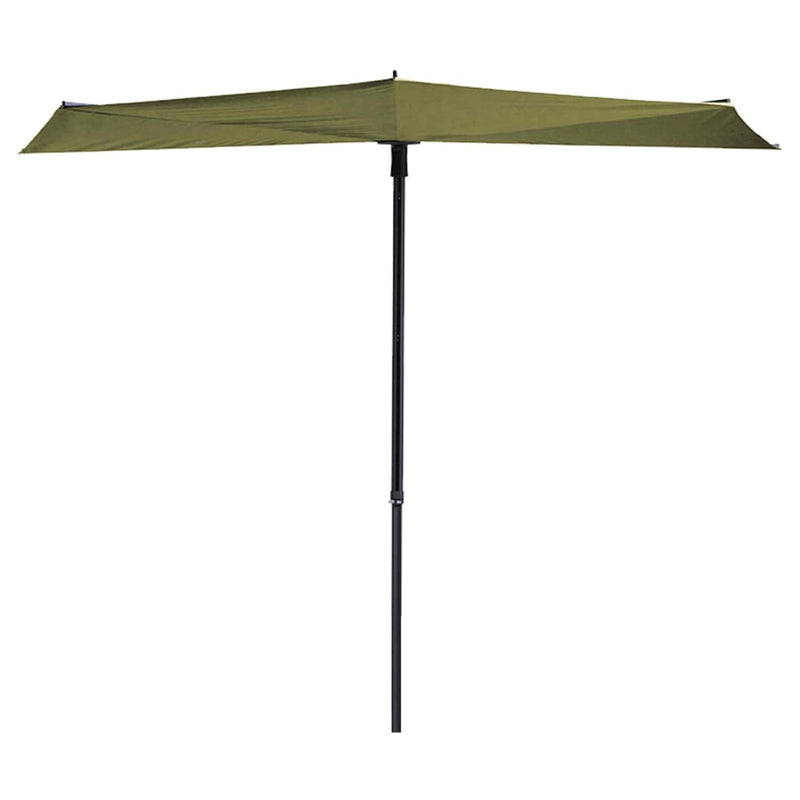 Afbeelding laden in galerijviewer, Madison balkonparasol sun wave 270x150 cm saliegroen

