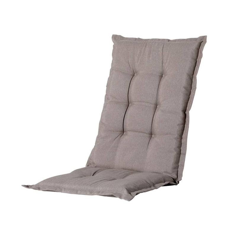 Afbeelding laden in galerijviewer, Madison stoelkussen met hoge rug basic 123x50 cm taupe
