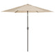 Madison parasol tenerife rond 300 cm ecru