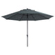 Madison Parasol Timor Luxe 400 cm PAC8P014 grijs