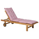 Madison ligbedkussen panama 200x60 cm zachtroze