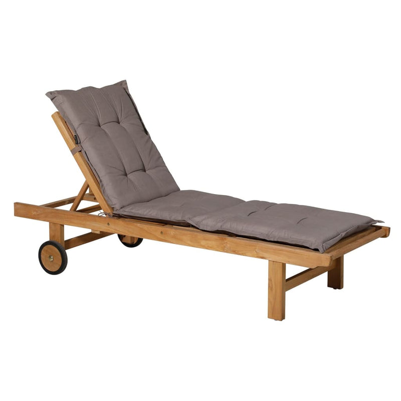Afbeelding laden in galerijviewer, Madison ligbedkussen basic 200x60 cm taupe
