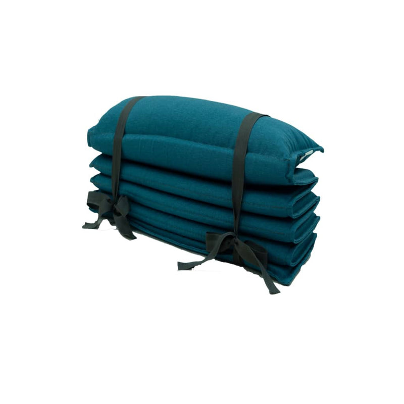 Afbeelding laden in galerijviewer, Madison woonplaid aegan 180x68 cm blauw
