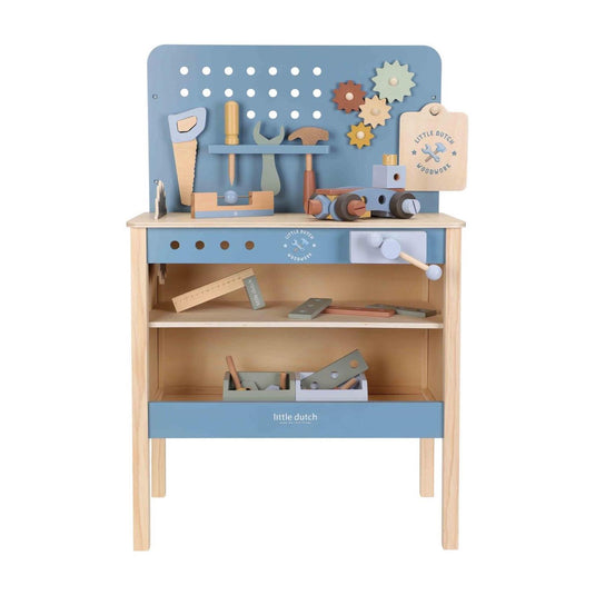Little dutch houten werkbank speelgoed voor kinderen.